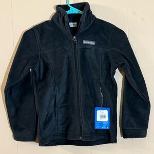 Columbia Black Full-Zip Fleece Jacket